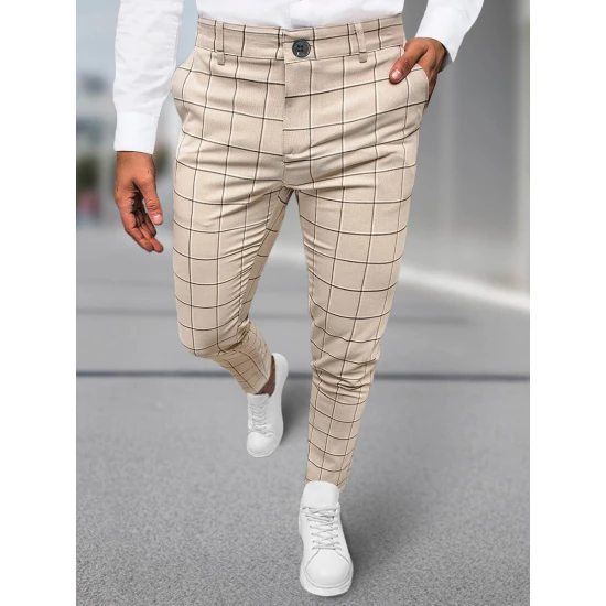 Brūnas klasiskās bikses Voel DJ/5522