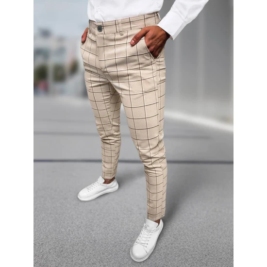 Brūnas klasiskās bikses Voel DJ/5522