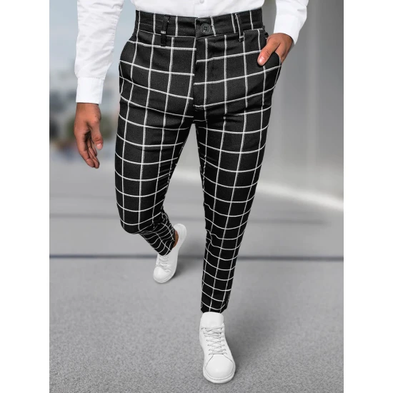 Melnas klasiskās bikses Voel DJ/5522