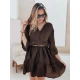 Sieviešu tumši brūna vasaras kleita Lyvonne EY2617