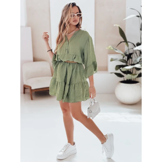 Sieviešu zaļa vasaras kleita Lyvonne EY2616