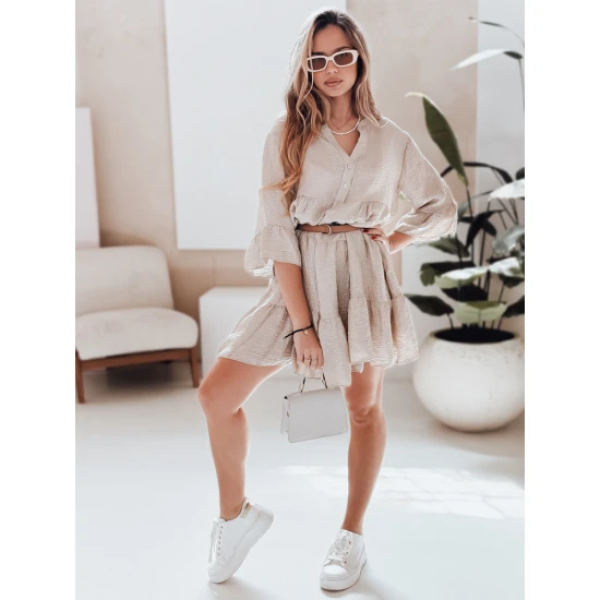 Sieviešu brūna vasaras kleita Lyvonne EY2615