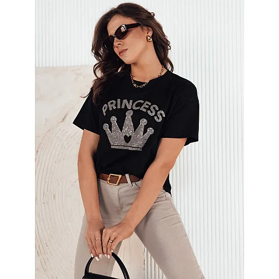 Sieviešu melns krekls Princess RY2389