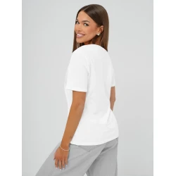 Sieviešu balts T-krekls Inlove