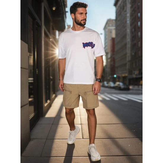 Vīriešu balts krekls Woops RX5644