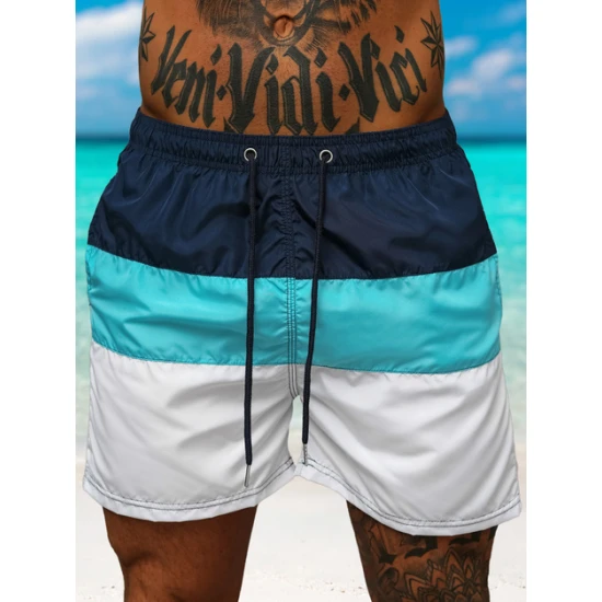 Peldēšanas šorti tumši zili/balti Revel JS/17K567/7