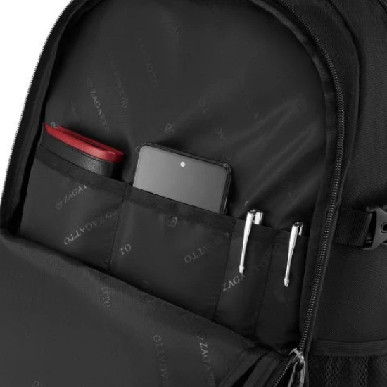 Wanderlust Melna ceļojuma mugursoma lidmašīnai ZG940