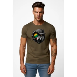 Vīriešu haki krekls Wolf pelēks