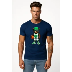 Vīriešu tumši zils krekls Coon bez džempera