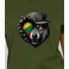 Sieviešu haki krekls Wolf grey PK4029