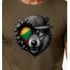 Vīriešu haki krekls Wolf pelēks PK4031