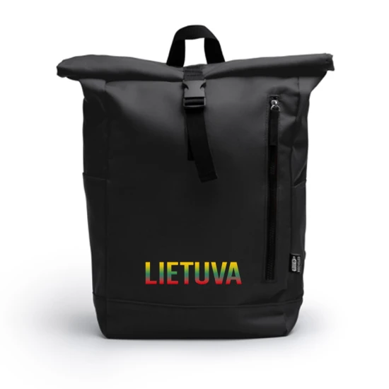 Melna mugursoma Tricolour Lietuva PK4047