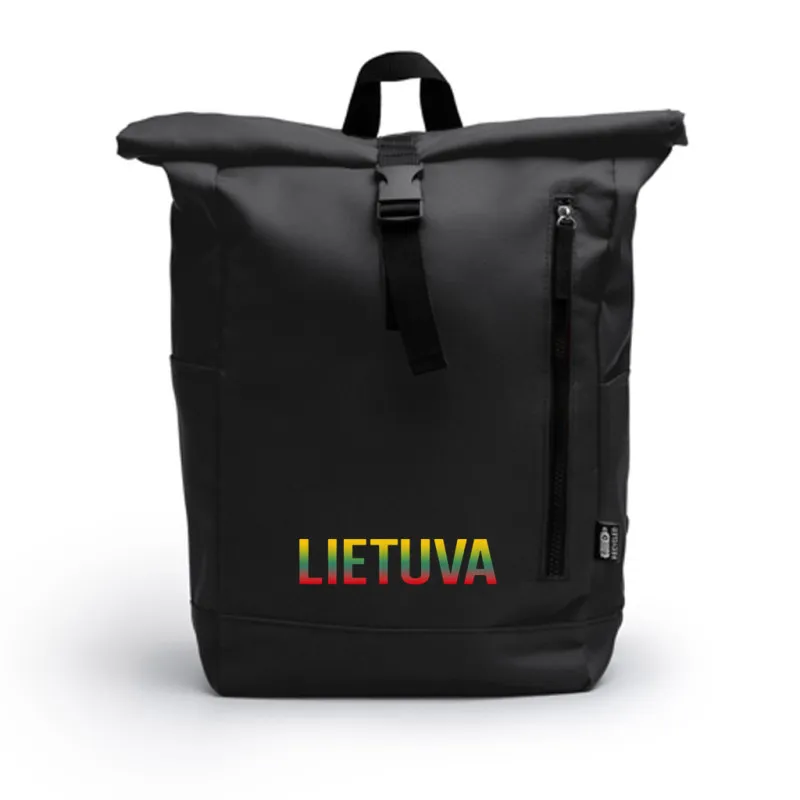 Melna mugursoma Tricolour Lietuva PK4047