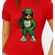 Sieviešu sarkans T-krekls Bear PK4023