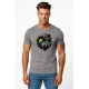 Vīriešu pelēks T-krekls Wolf grey