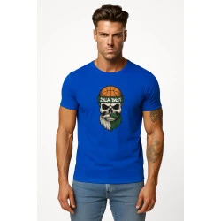 Vīriešu zils krekliņš Skull and Ball