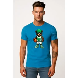 Vīriešu tirkīza krekls Coon bez džempera