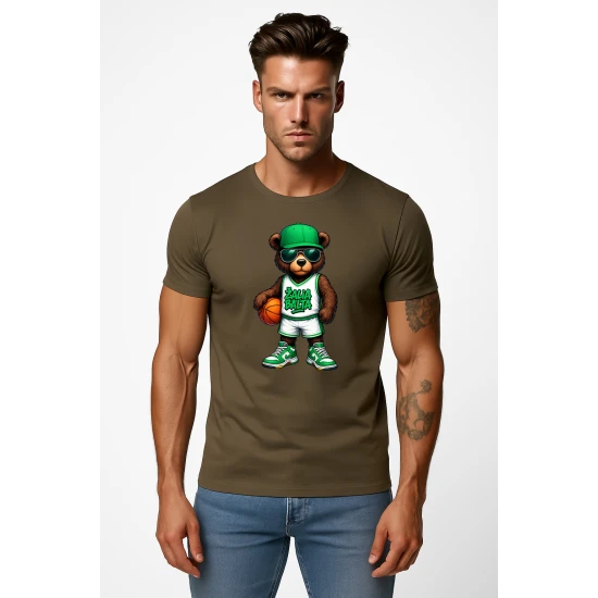 Vīriešu haki krekls Coon bez džempera PK4020