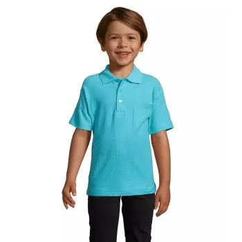 Bērnu gaiši zils polo krekls Enjoy