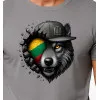 Vīriešu pelēks T-krekls Wolf grey PK4031
