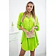 Women's neon green dress Hill 30219