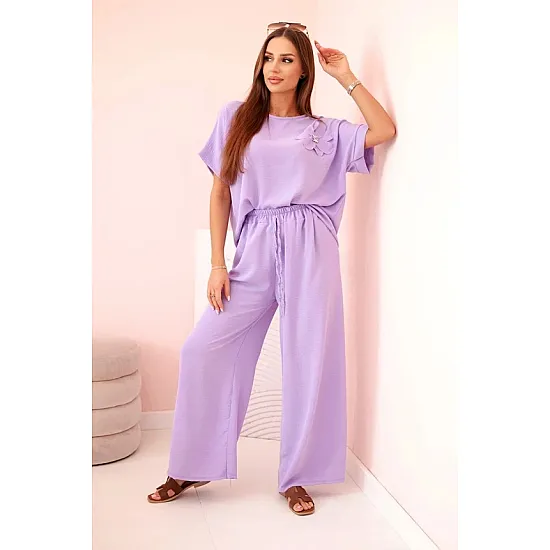 Sieviešu gaiši violets komplekts Loren 31920