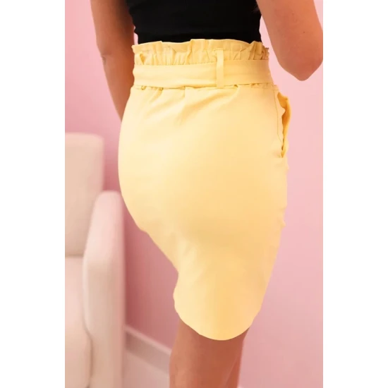 Sieviešu dzeltens svārki Percy 32466