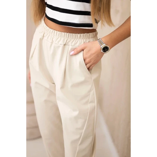 Sieviešu brūnas bikses Punto 31000