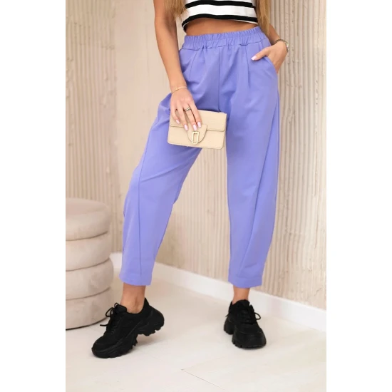 Sieviešu violetas bikses Punto 30998