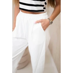 Sieviešu baltas bikses Punto