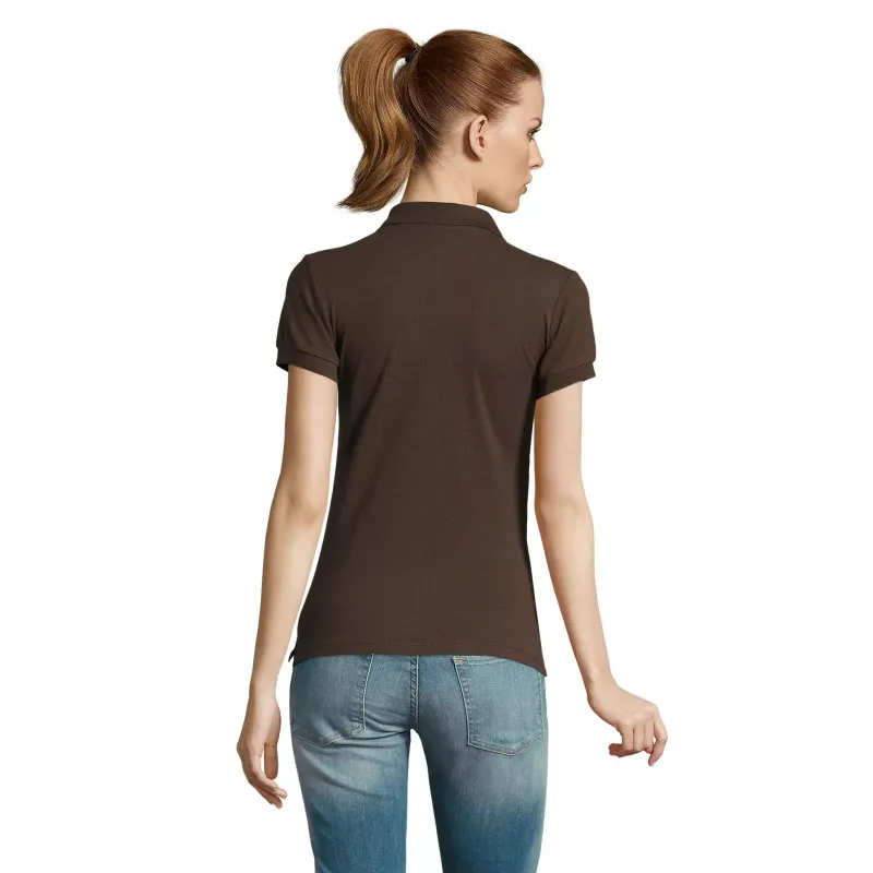 Sieviešu brūns polo krekls Passion PK11343