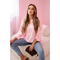 Sieviešu gaiši rozā blūze Dorsi