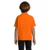 Oranžs polo krekls bērniem Izbaudiet T-krekls