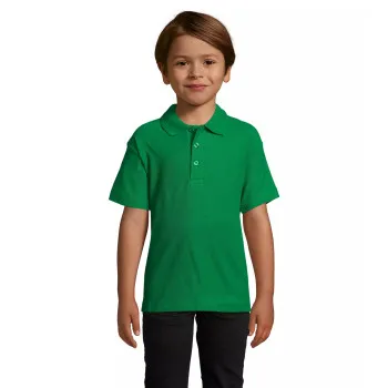 Bērnu zaļš polo krekls Enjoy