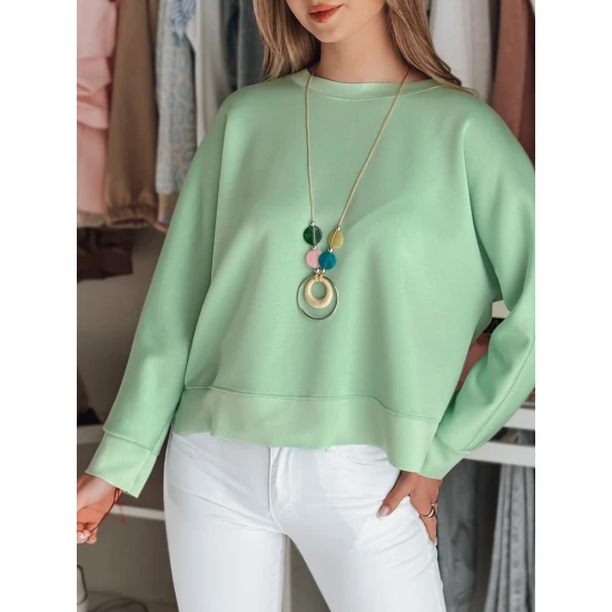 Sieviešu piparmētru blūze ar kulonu Nubiss RY2801