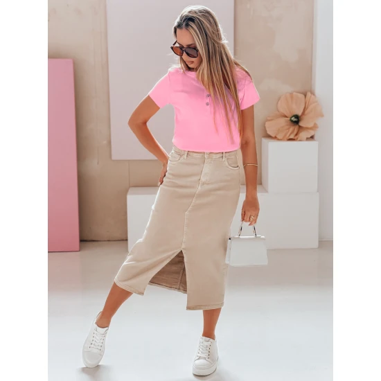 Sieviešu rozā T-krekls Elin T-krekls