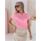 Sieviešu rozā T-krekls Elin T-krekls
