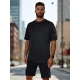 Vīriešu melns treniņtērps AX0799