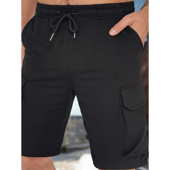 Vīriešu melns treniņtērps AX0799