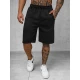 Vīriešu melni sporta šorti Novak JS/15K1822/3