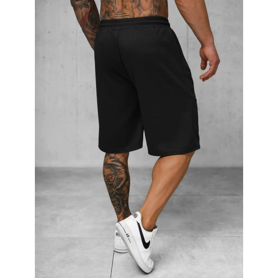 Vīriešu melni sporta šorti Novak JS/15K1822/3