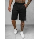 Vīriešu melni sporta šorti Frost JS/15K1827/3