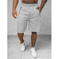 Vīriešu pelēkie sporta šorti Novak