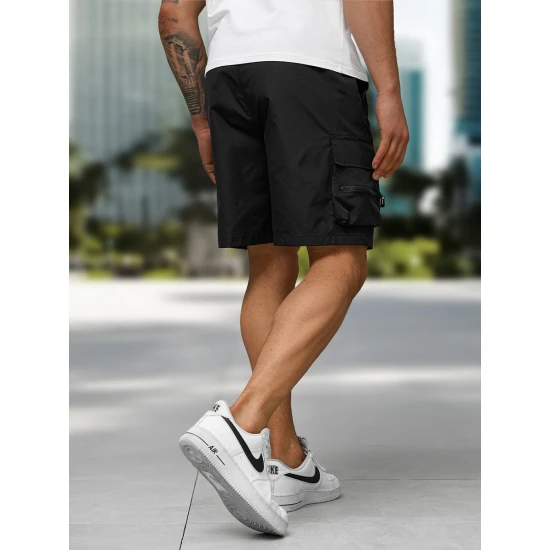 Vīriešu melni šorti Devon JS/27K6538/3