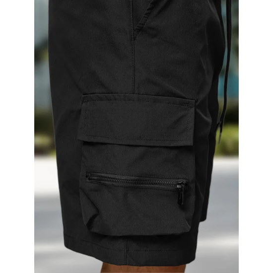 Vīriešu melni šorti Devon JS/27K6538/3