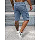 Vīriešu džinsa gaiši zili šorti Walker NB/MP0313BC