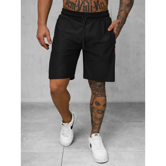 Vīriešu melni sporta šorti Keller JS/12K1802/3