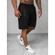 Vīriešu melni sporta šorti Angus JS/12K1803/3