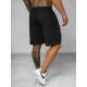 Vīriešu melni sporta šorti Angus JS/12K1803/3