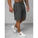 Vīriešu tumši pelēkie sporta šorti Keller JS/12K1802/5